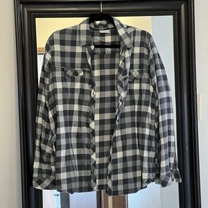 Columbia Women’s Flannel | Size 1X | Shark Gray